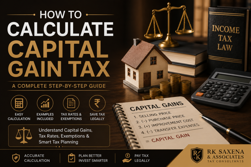 How to Calculate Capital Gain Tax