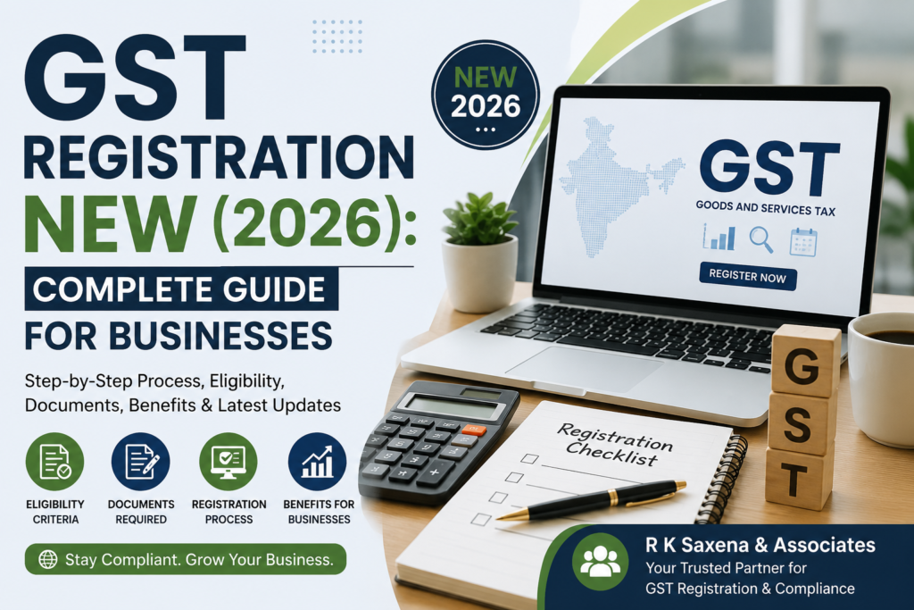 GST Registration New (2026): Complete Guide for Businesses